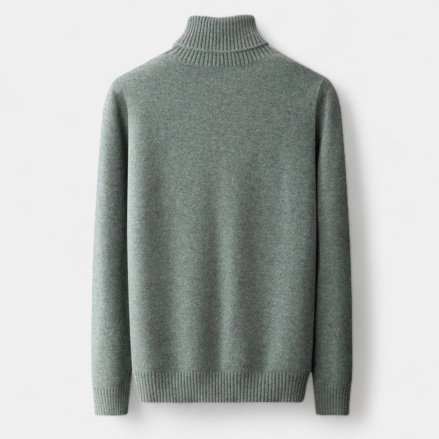 OLD MONEY Merino Wool Turtleneck Sweater